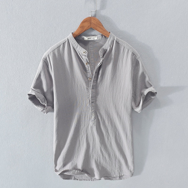DAVIDE- CAMICIA ELEGANTE IN LINO