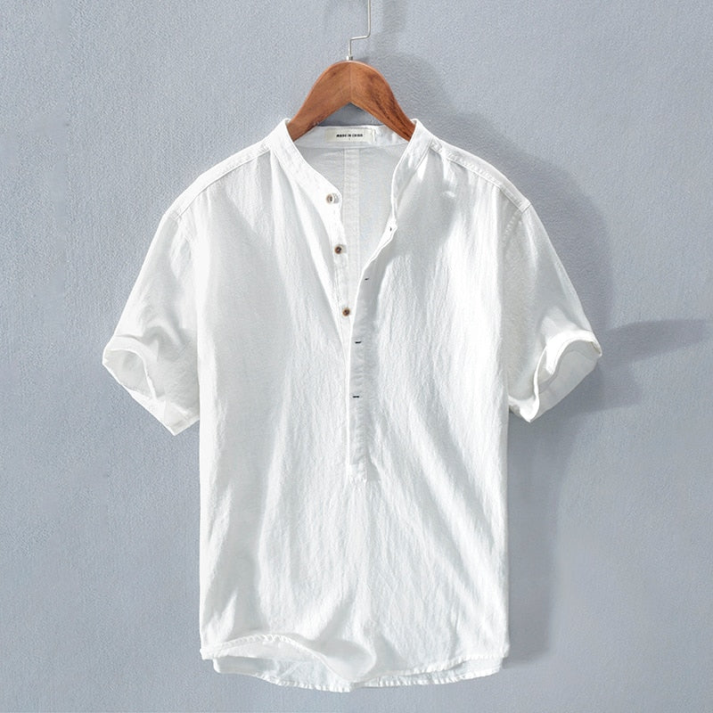 DAVIDE- CAMICIA ELEGANTE IN LINO