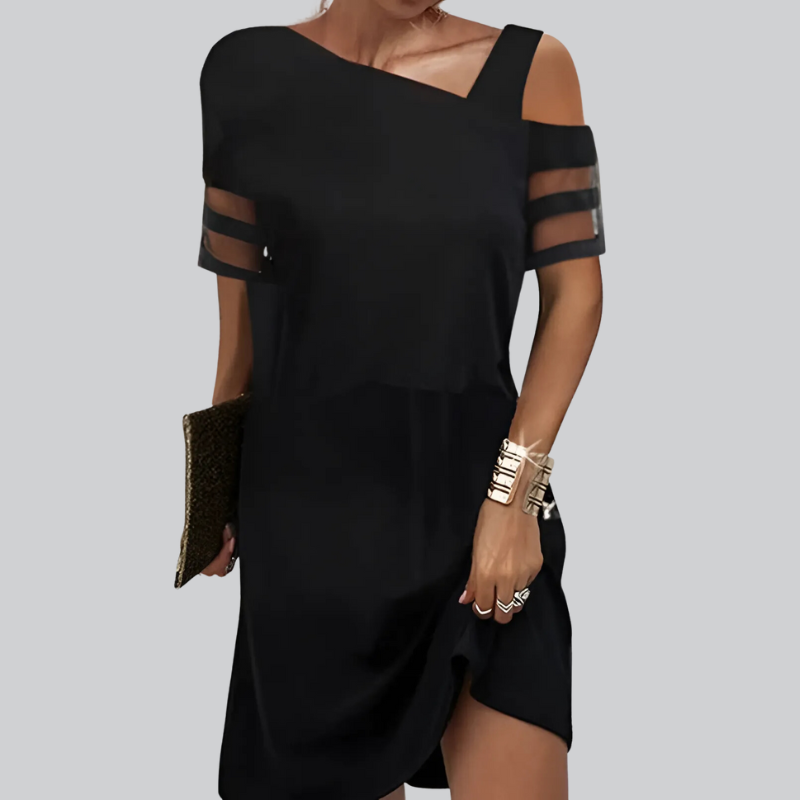 ELISA - TUBINO NERO ELEGANTE