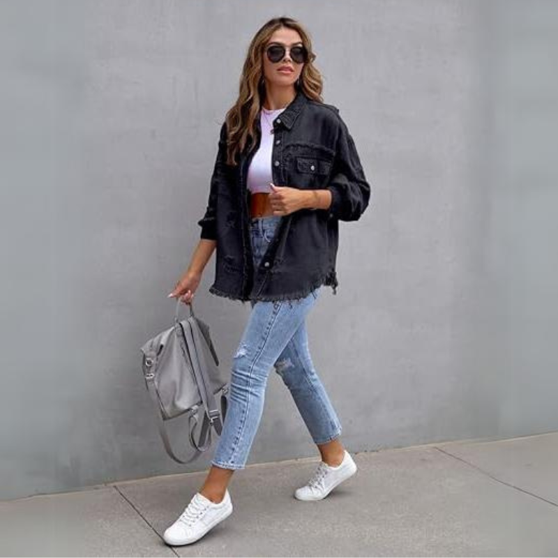 CATERINA - GIACCA IN DENIM