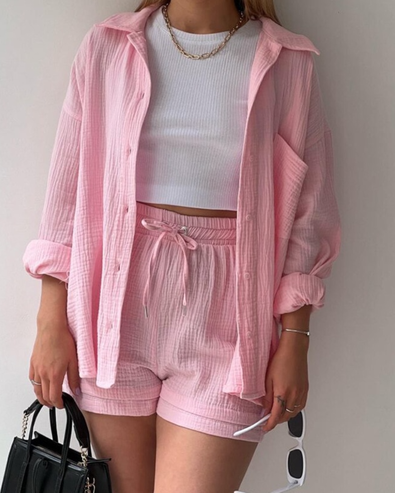 ILARIA- SET DA DONNA IN COTONE DI TENDENZA