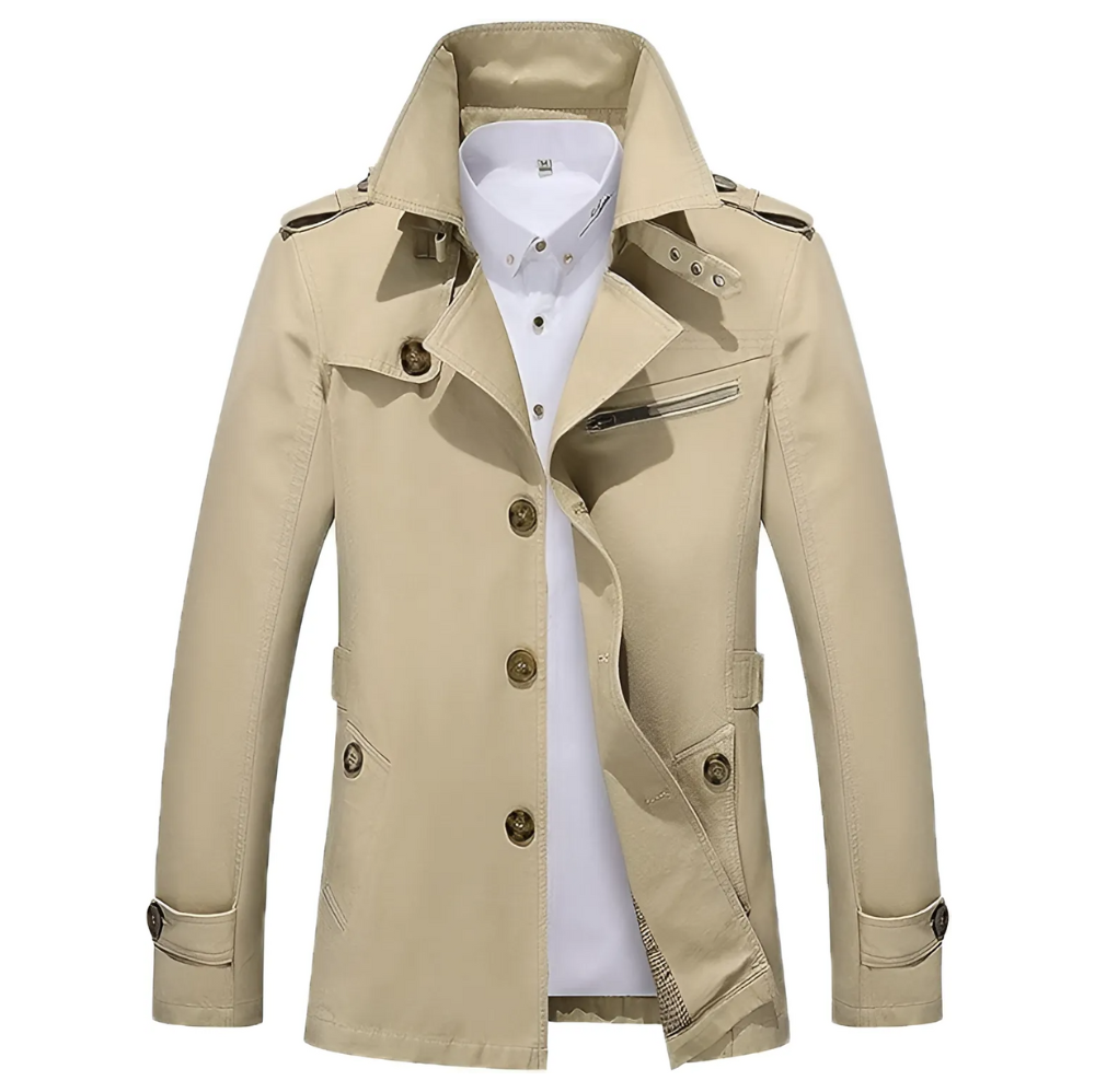 MATTEO - ELEGANTE TRENCH PER UOMINI