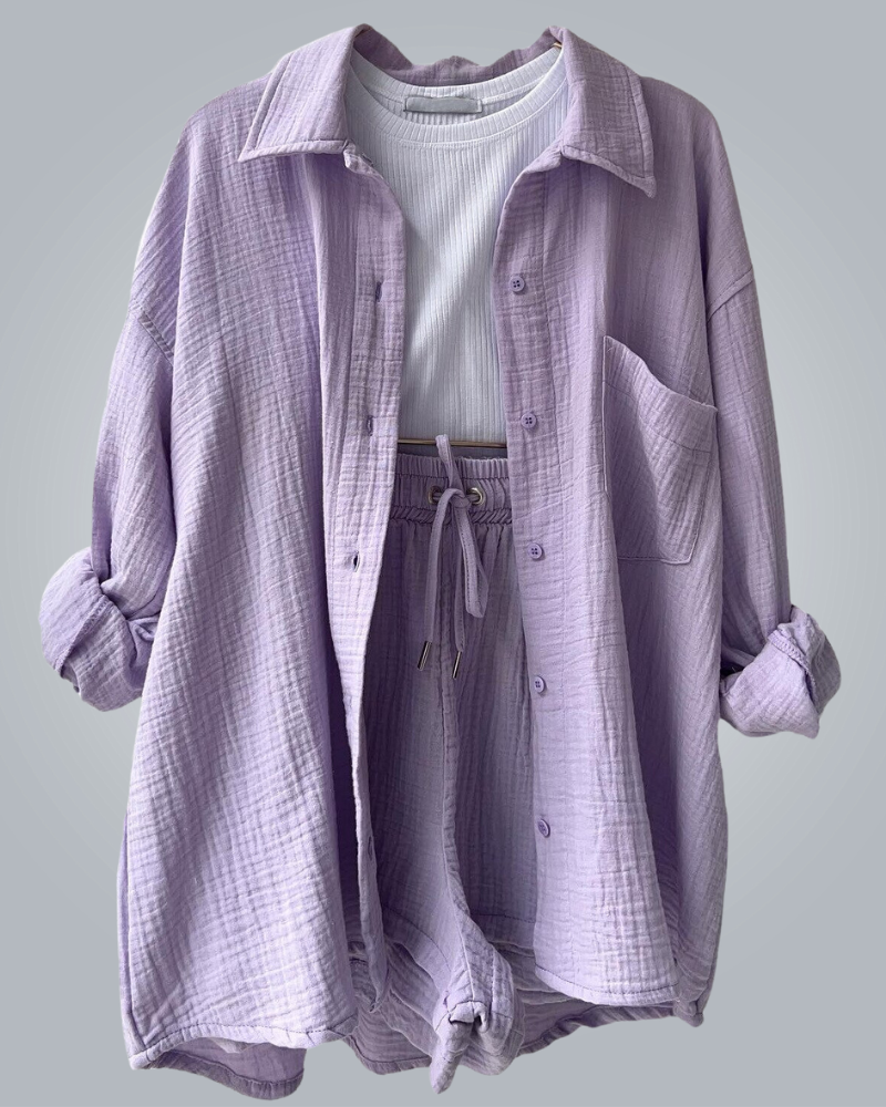ILARIA- SET DA DONNA IN COTONE DI TENDENZA