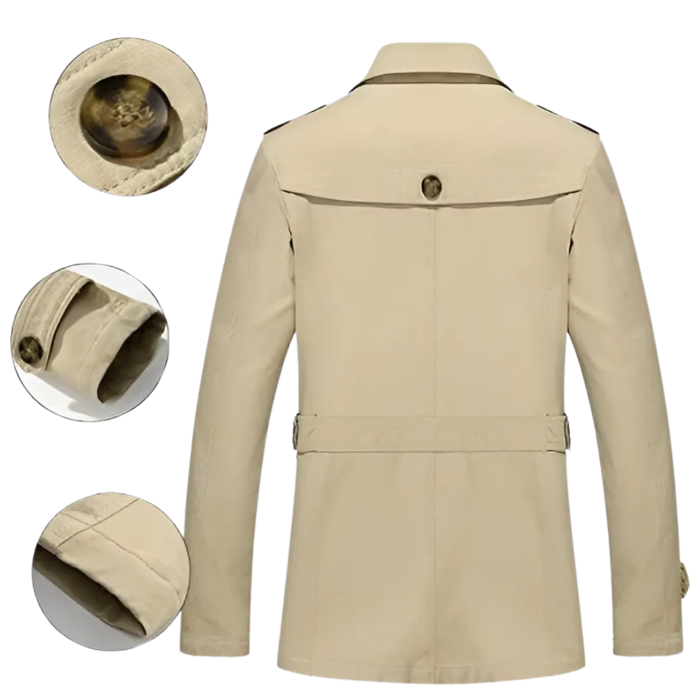 MATTEO - ELEGANTE TRENCH PER UOMINI