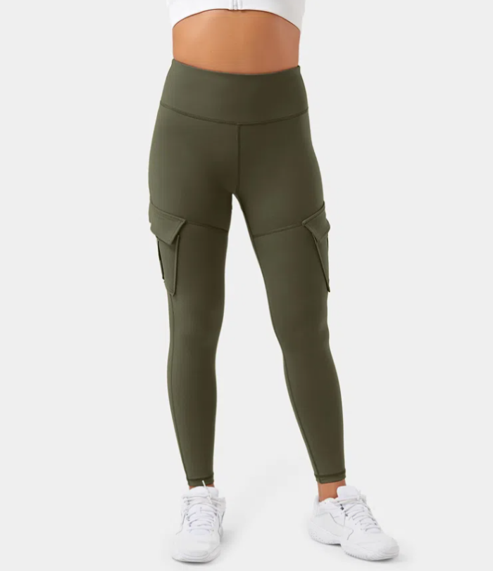 CARLOTTA - LEGGINGS YOGA A VITA ALTA CON TASCA
