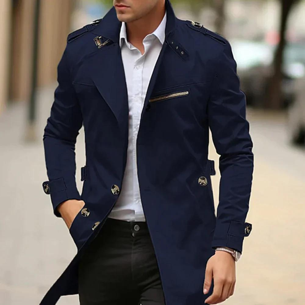 MATTEO - ELEGANTE TRENCH PER UOMINI
