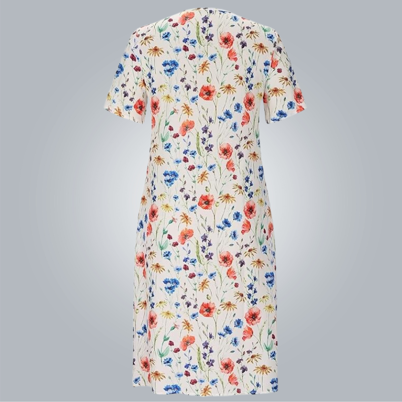 ALLEGRA | BELLISSIMO ABITO IN COTONE FLOREALE