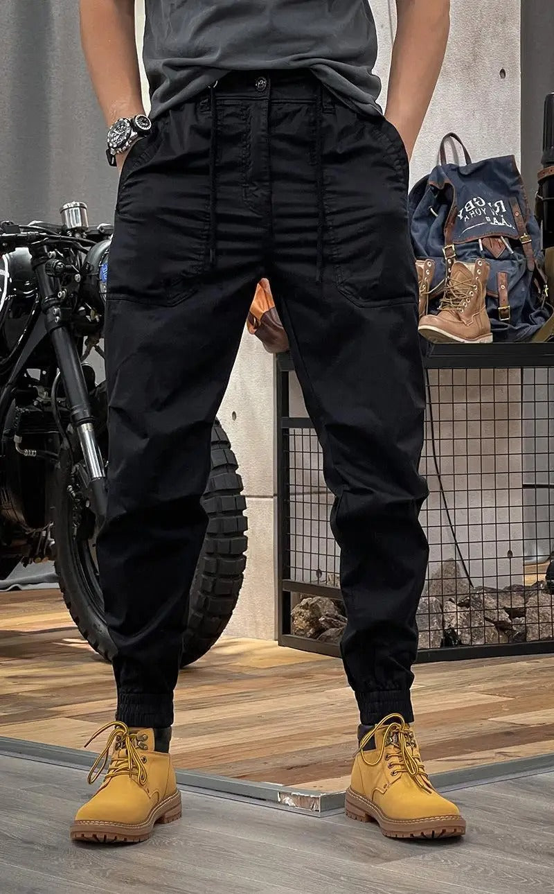 BRUTUS - Pantaloni Cargo Stretch con Spandex