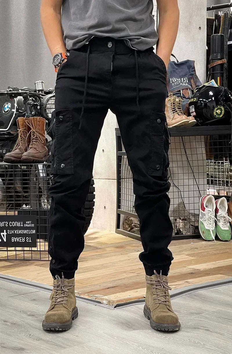 BRUTUS - Pantaloni Cargo Stretch con Spandex