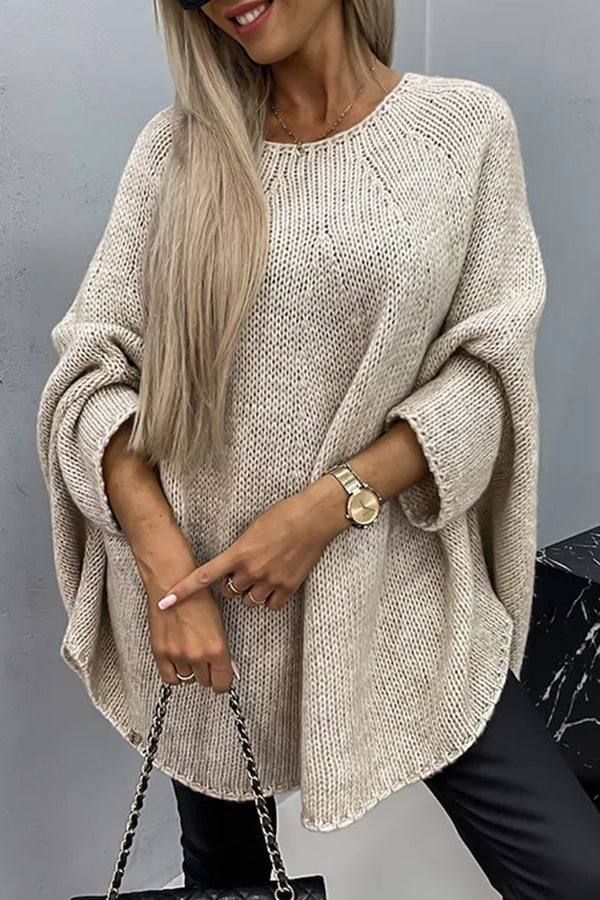 TERESA | MAGLIONE GIROCOLLO IN COTONE LUXE DA DONNA