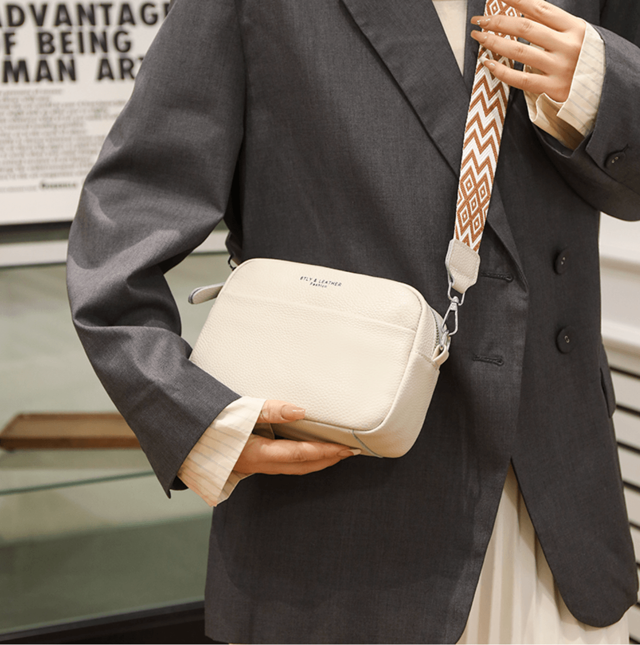 ARIANNA - BORSA IN PELLE DI LUSSO DA DONNA