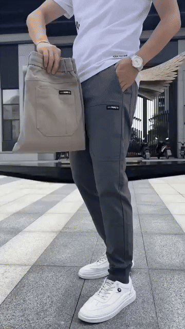 STEFANO - PANTALONI CARGO ELASTICIZZATI