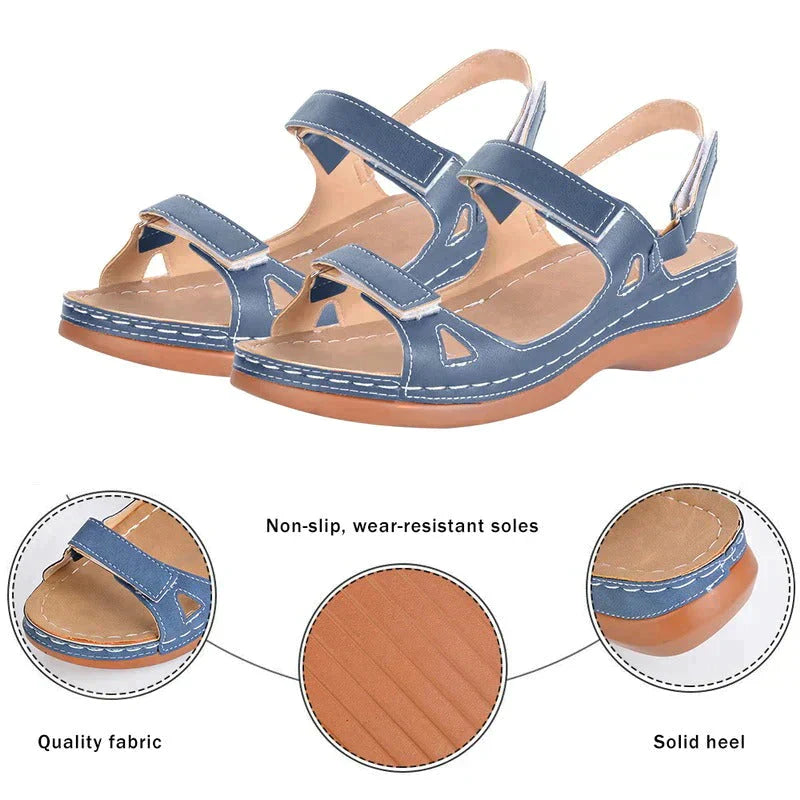 VISO - SANDALI ORTOPEDICI RETRÒ COMFORT