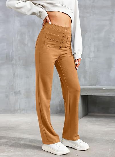 LARA | PANTALONI A VITA ALTA ELASTICIZZATI