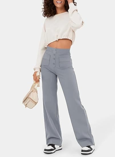 LARA | PANTALONI A VITA ALTA ELASTICIZZATI