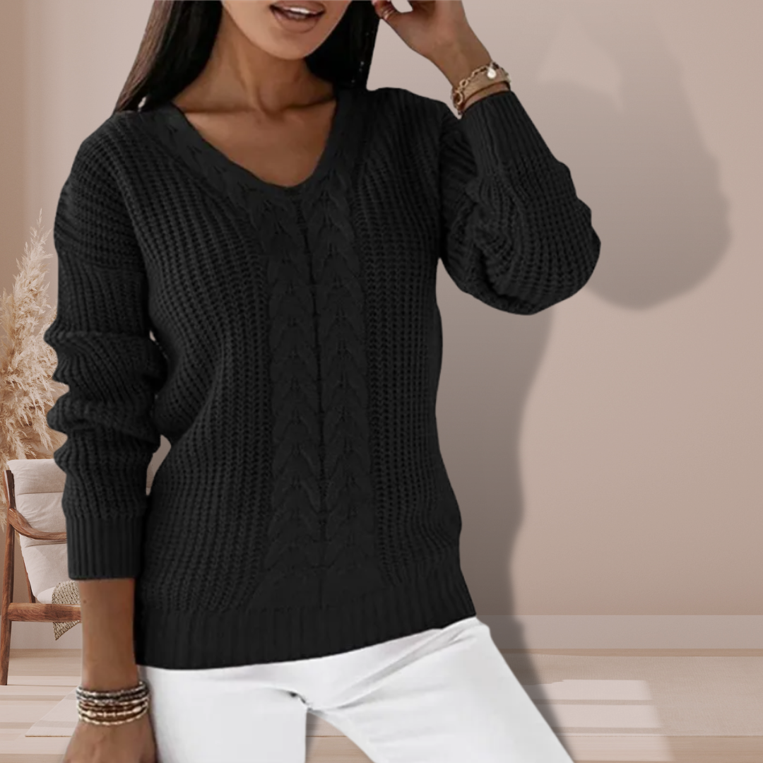 ORIANNA | MAGLIONE LAVORATO A MAGLIA