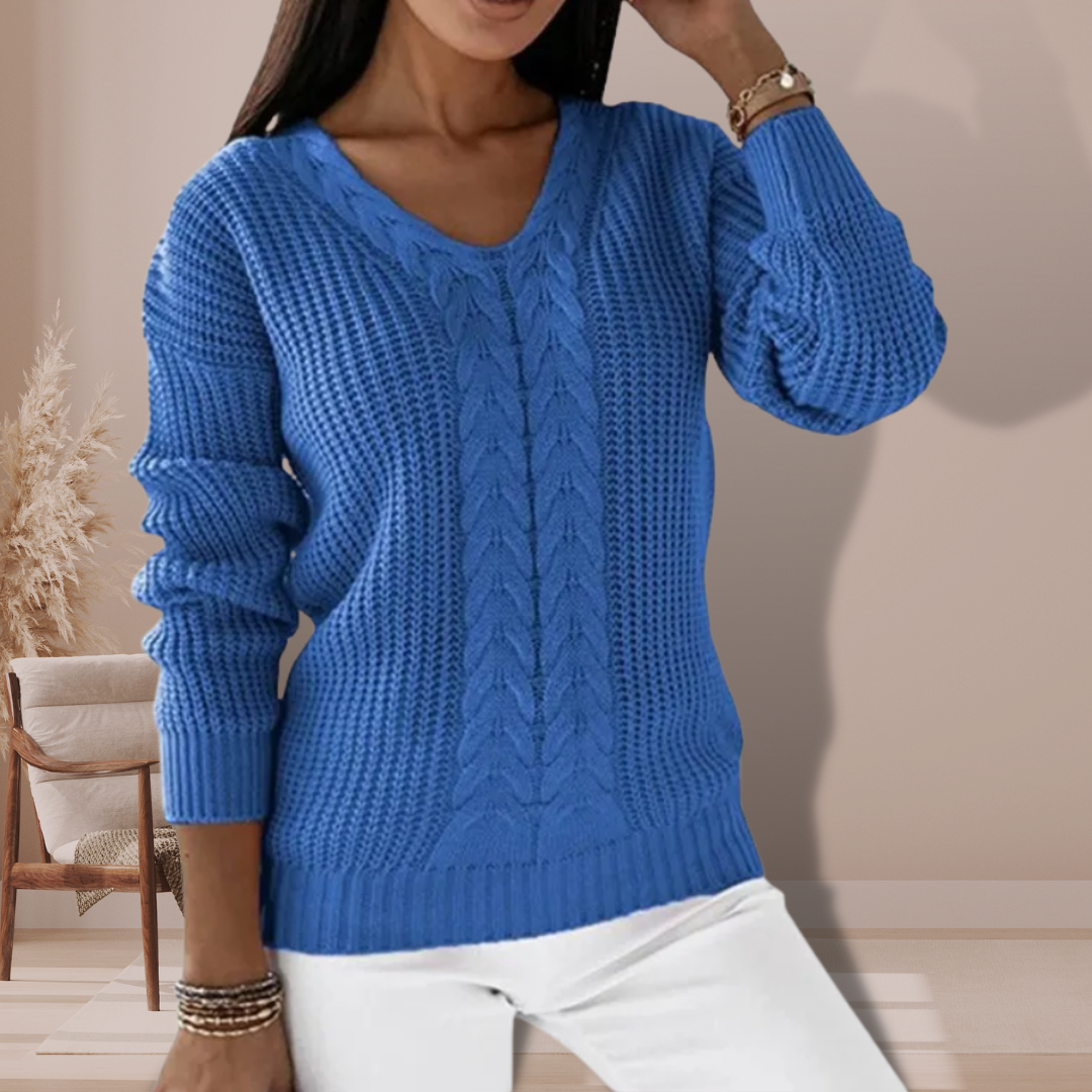 ORIANNA | MAGLIONE LAVORATO A MAGLIA