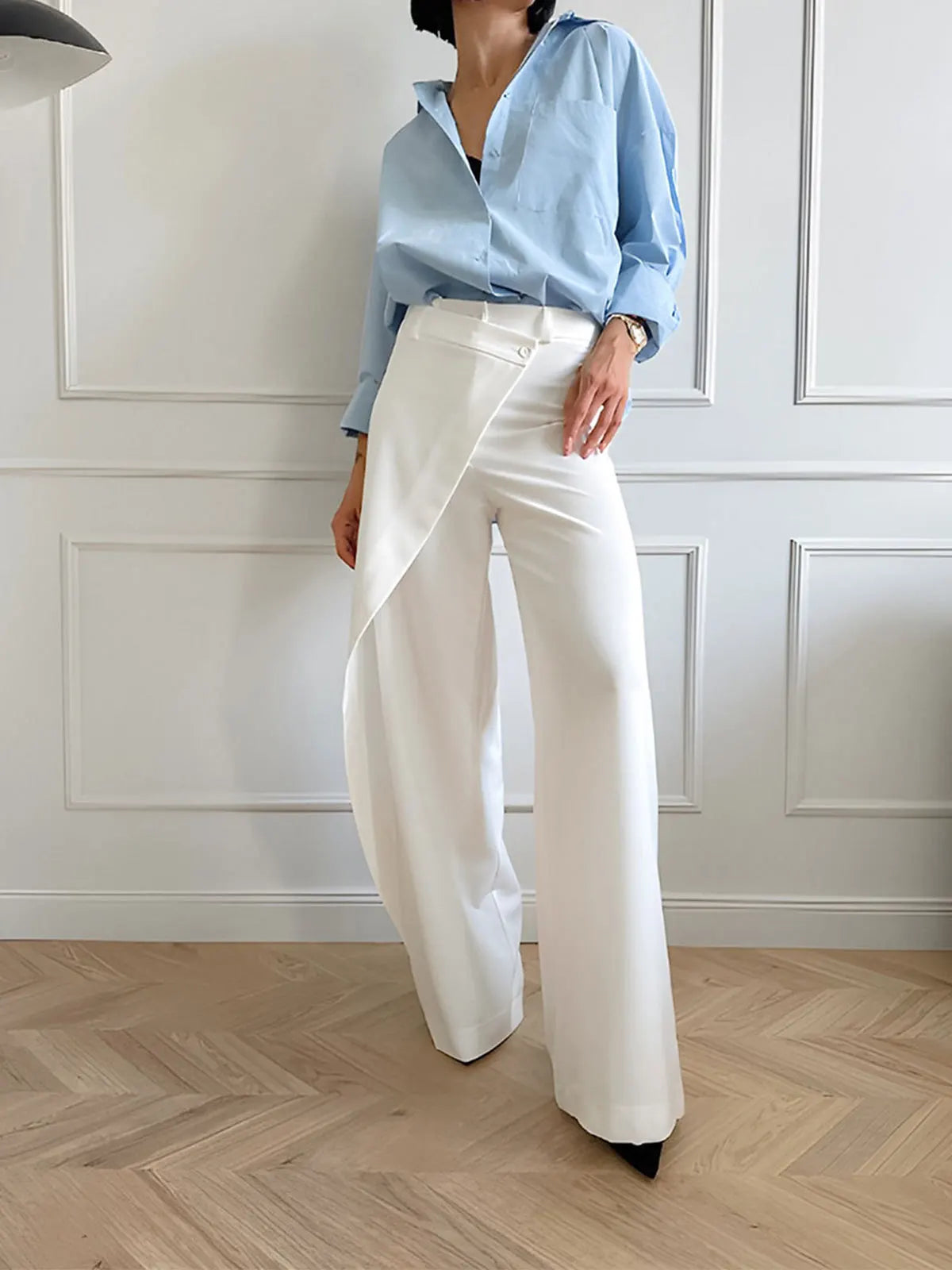 GIOVANNA - PANTALONI ASIMMETRICI ALLA MODA