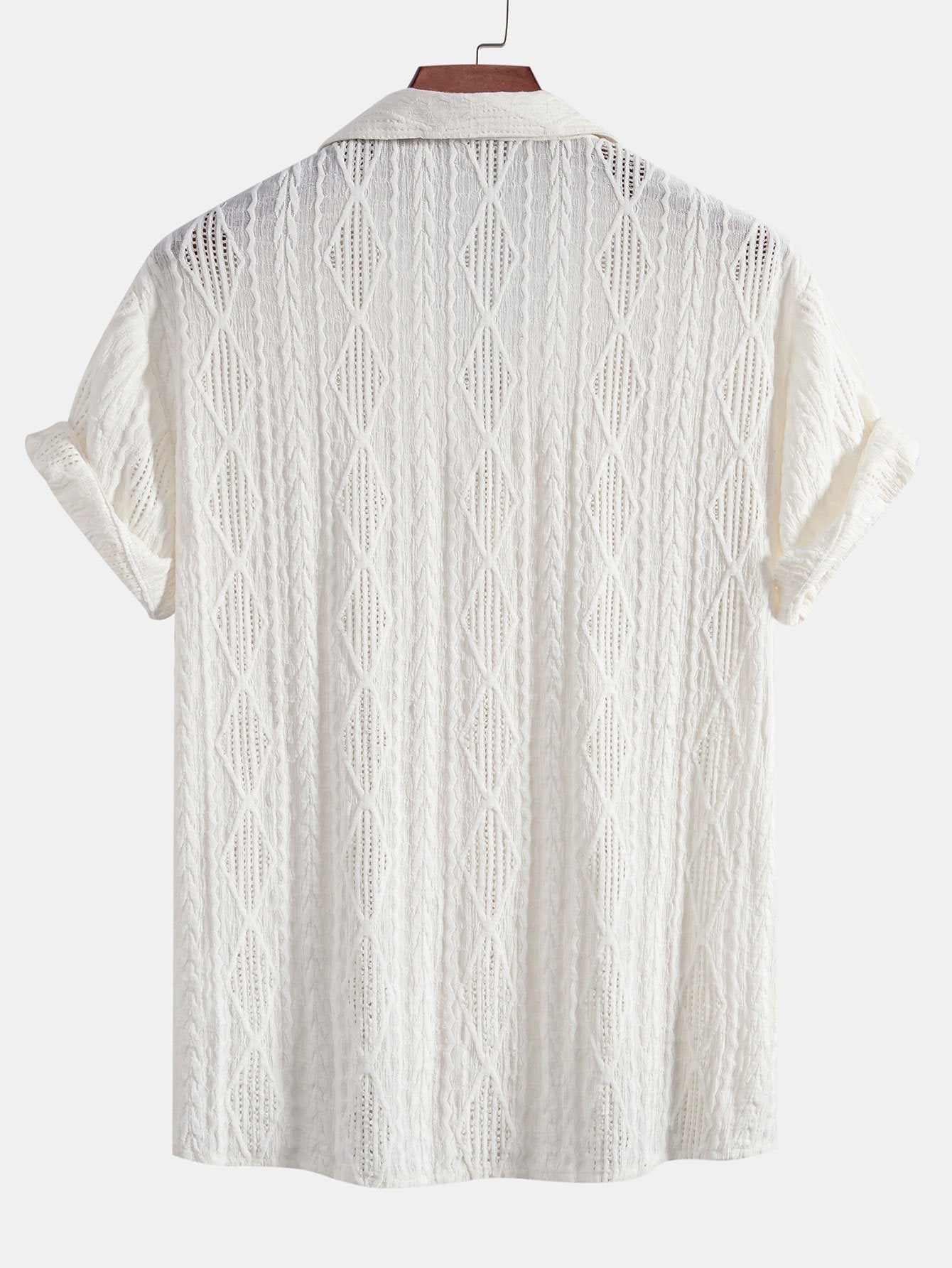 GIANNI - CAMICIA CUBANA GEOMETRICA