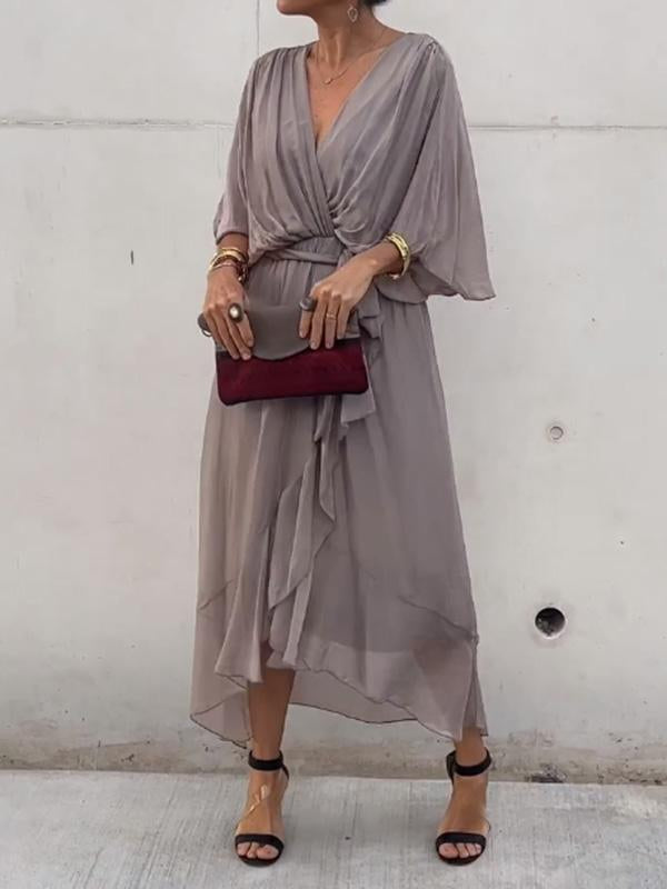 ADELE - ELEGANTE ABITO CON SCOLLO A V