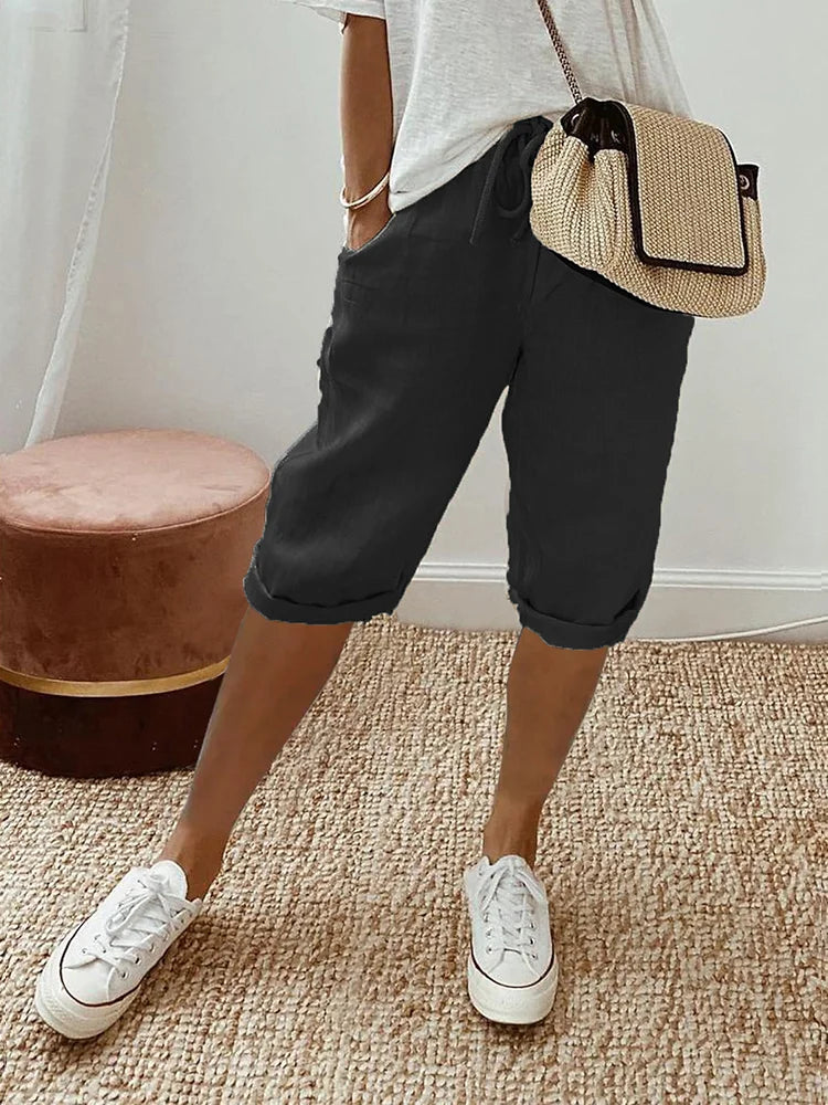 ELENA - SHORTS AUS BAUMWOLLE FÜR FRAUEN
