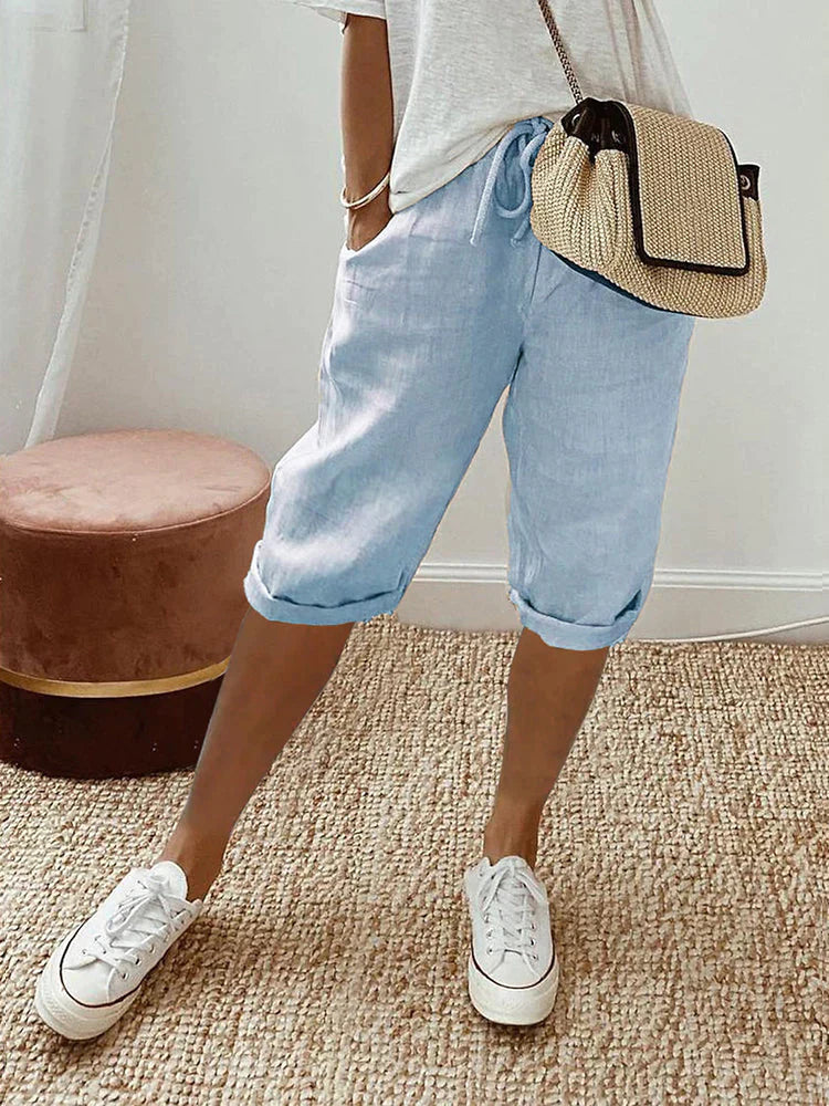 ELENA - SHORTS AUS BAUMWOLLE FÜR FRAUEN