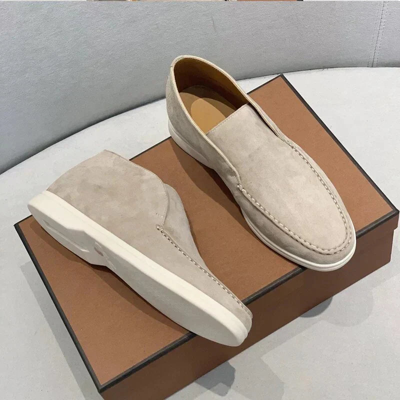 ANGELO™ - SCARPE MOCASSINO IN VELLUTO A COSTE