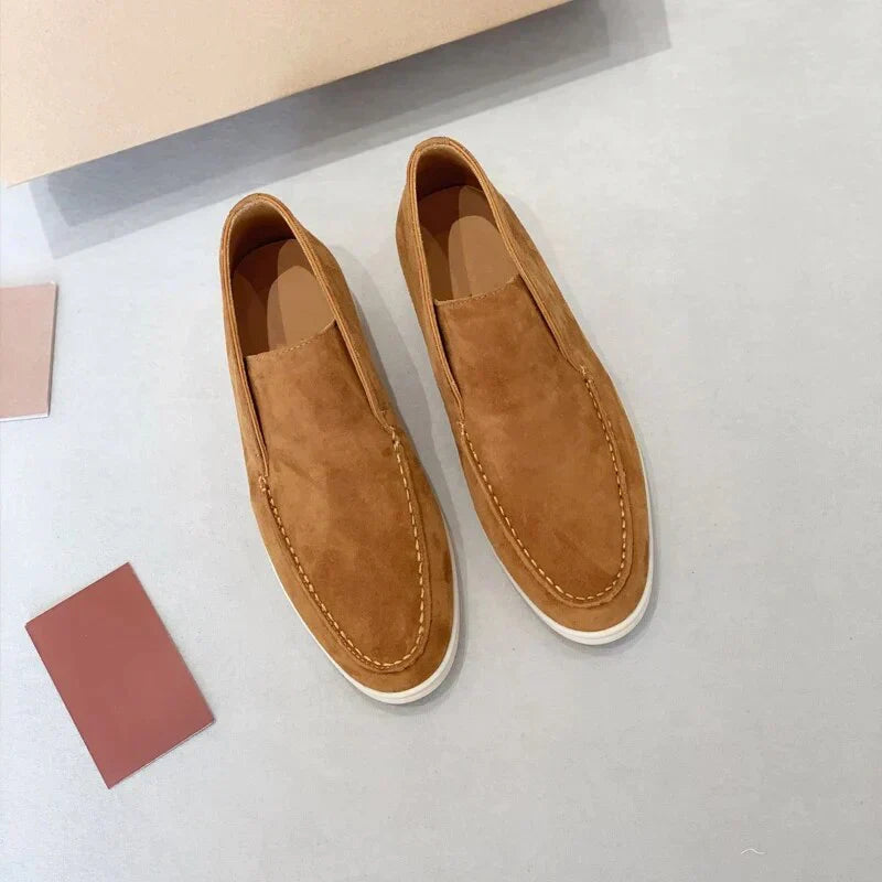 ANGELO™ - SCARPE MOCASSINO IN VELLUTO A COSTE