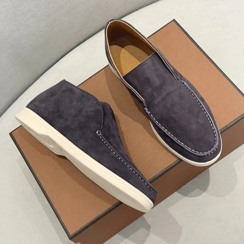 ANGELO™ - SCARPE MOCASSINO IN VELLUTO A COSTE
