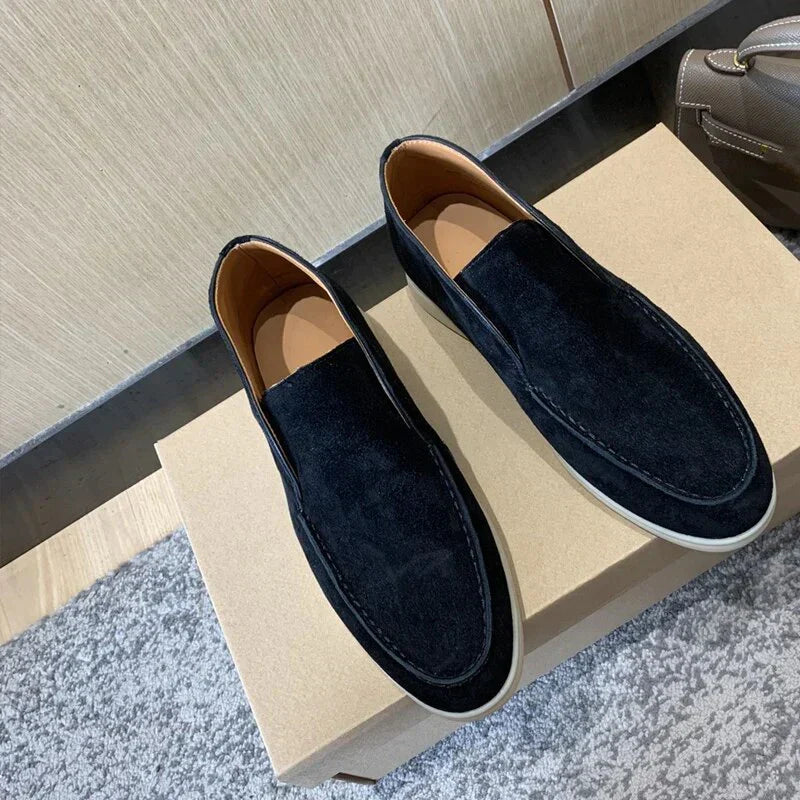 ANGELO™ - SCARPE MOCASSINO IN VELLUTO A COSTE