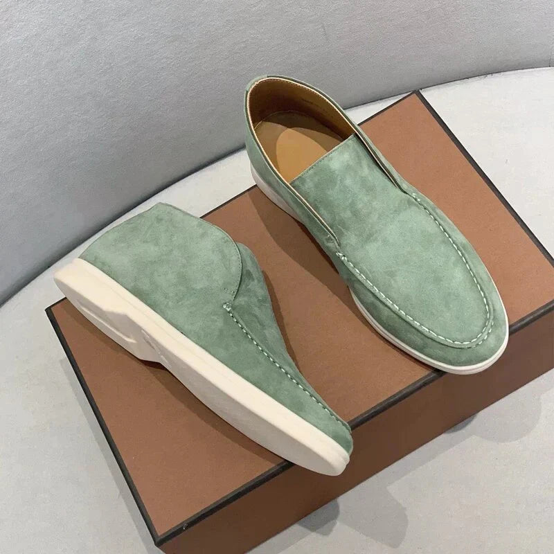 ANGELO™ - SCARPE MOCASSINO IN VELLUTO A COSTE