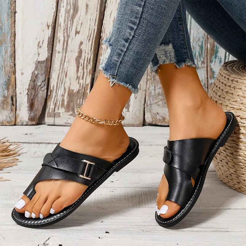 LUDOVICA™ | SANDALI ORTOPEDICI DI LUSSO IN PELLE