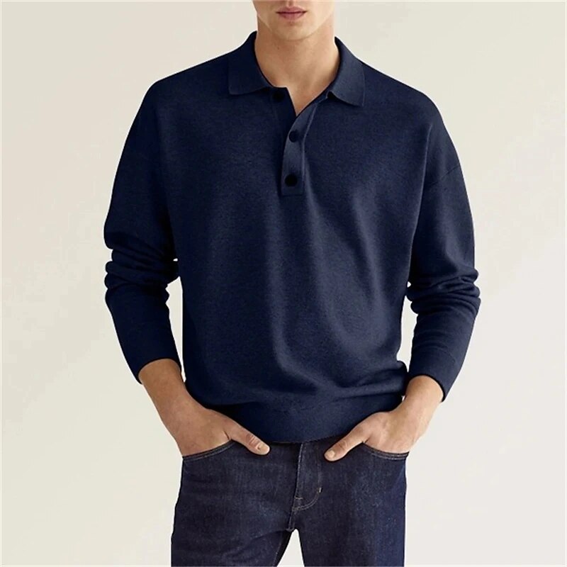 POLO A MANICHE LUNGHE - MASSIMA ELEGANZA E COMFORT