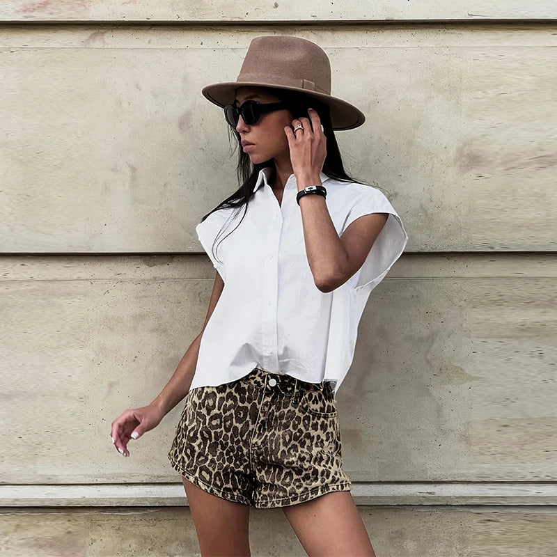 DEBORA™ - PANTALONCINI LEOPARDATI PER DONNA