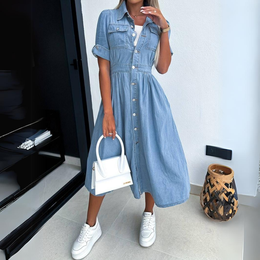 MARIA™ - ABITO IN DENIM ALLA MODA