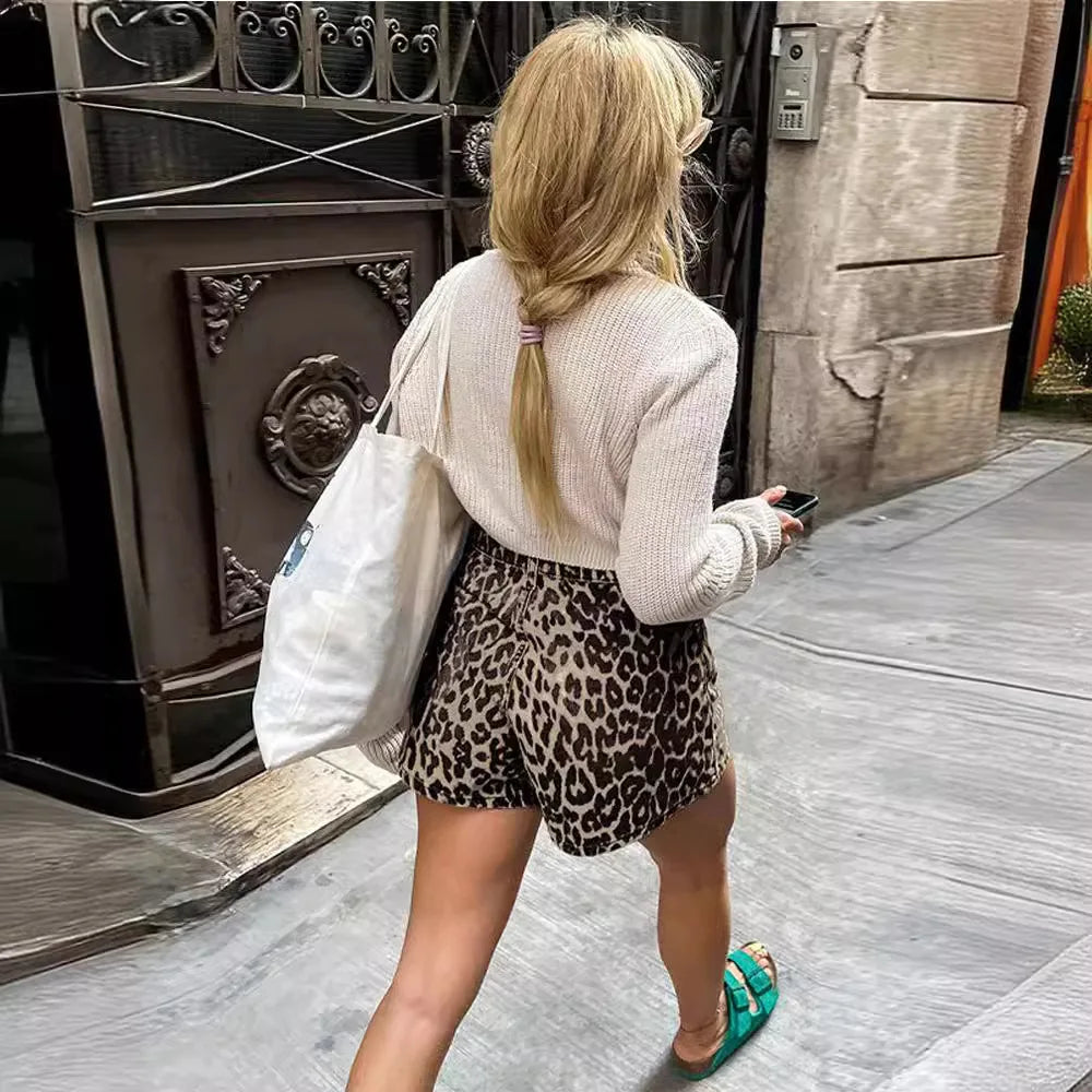 DEBORA™ - PANTALONCINI LEOPARDATI PER DONNA