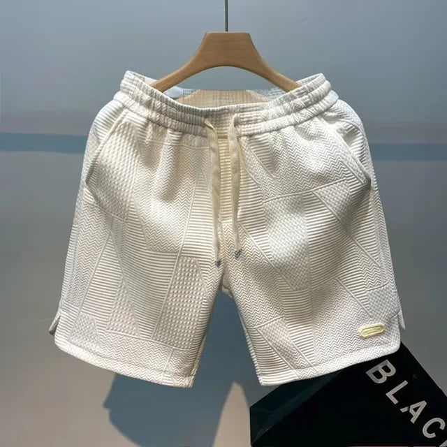 ALESSIO - PANTALONCINI BREEZE A SPINA DI PESCE PER UOMO