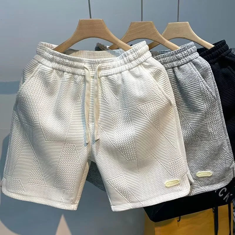 ALESSIO - PANTALONCINI BREEZE A SPINA DI PESCE PER UOMO