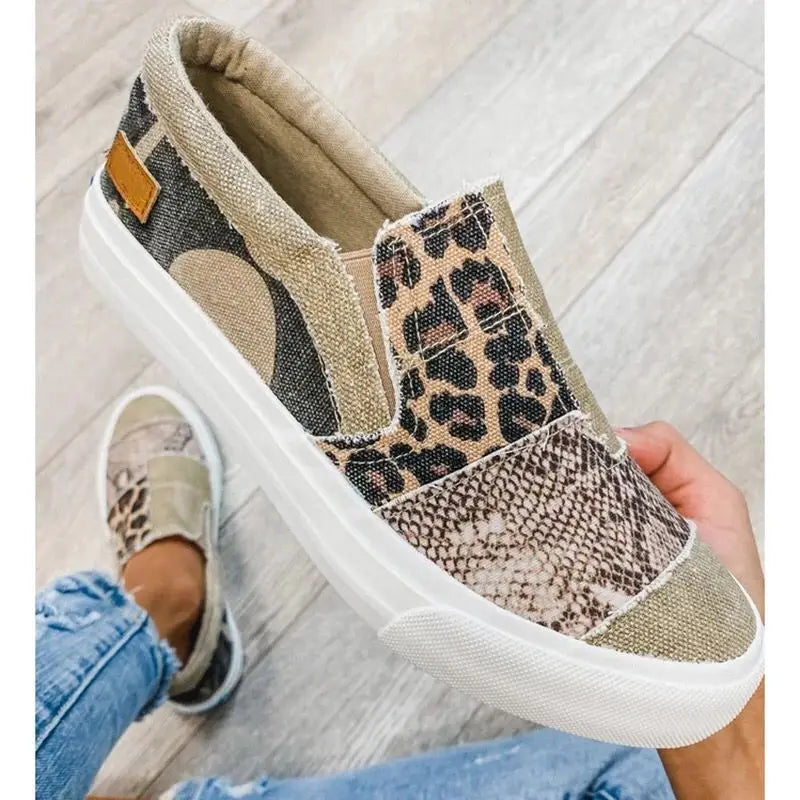 AMALFI | SCARPE DA GINNASTICA ALLA MODA CON STAMPA ANIMALIER | 50% DI SCONTO!