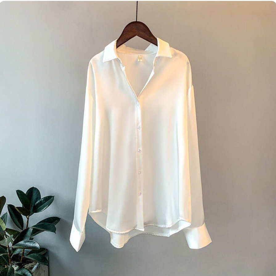 ANITA - CAMICIA IN RASO DA DONNA