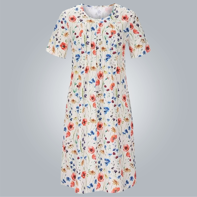 ALLEGRA | BELLISSIMO ABITO IN COTONE FLOREALE