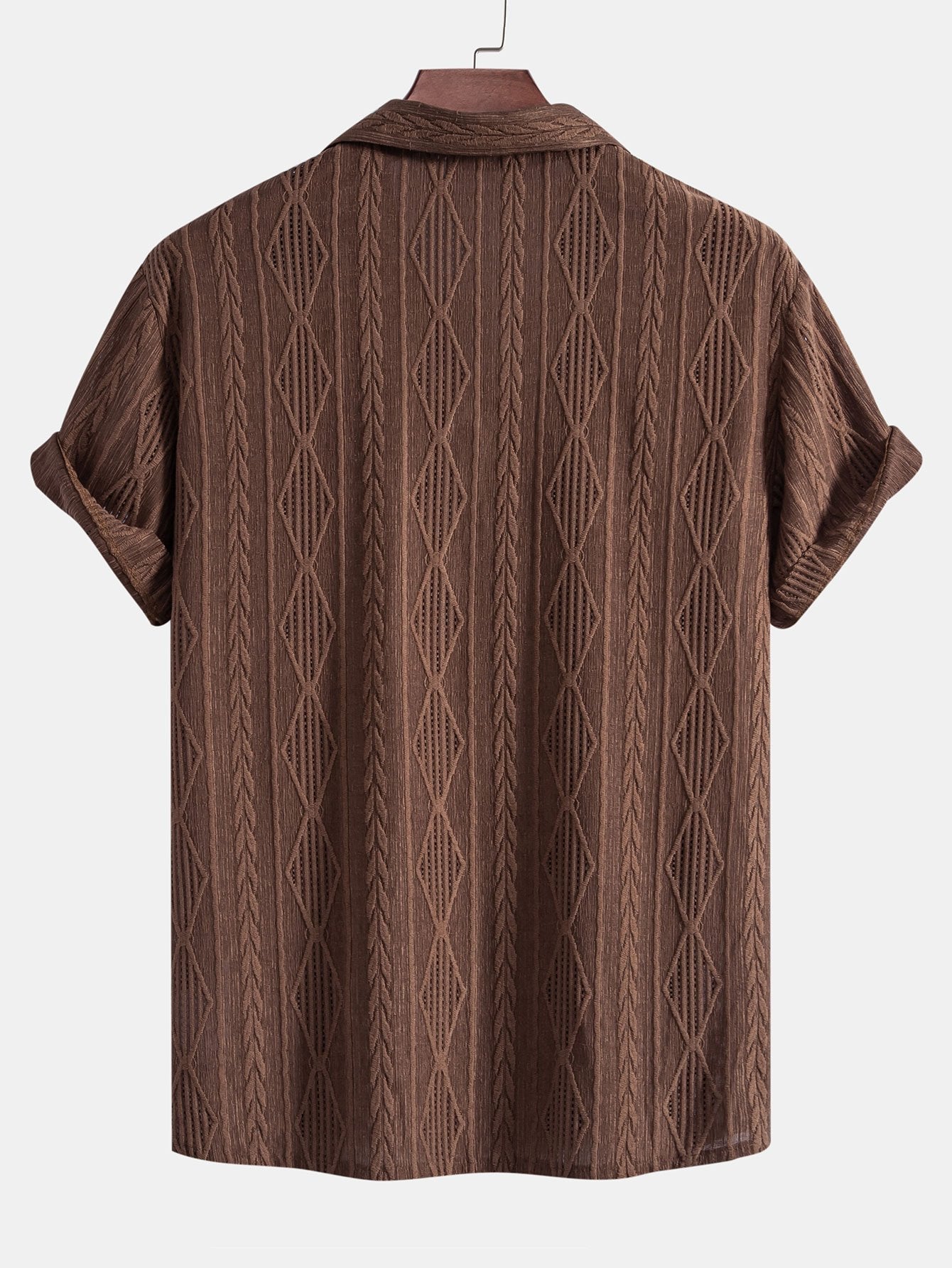 GIANNI - CAMICIA CUBANA GEOMETRICA