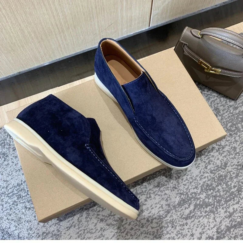 ANGELO™ - SCARPE MOCASSINO IN VELLUTO A COSTE