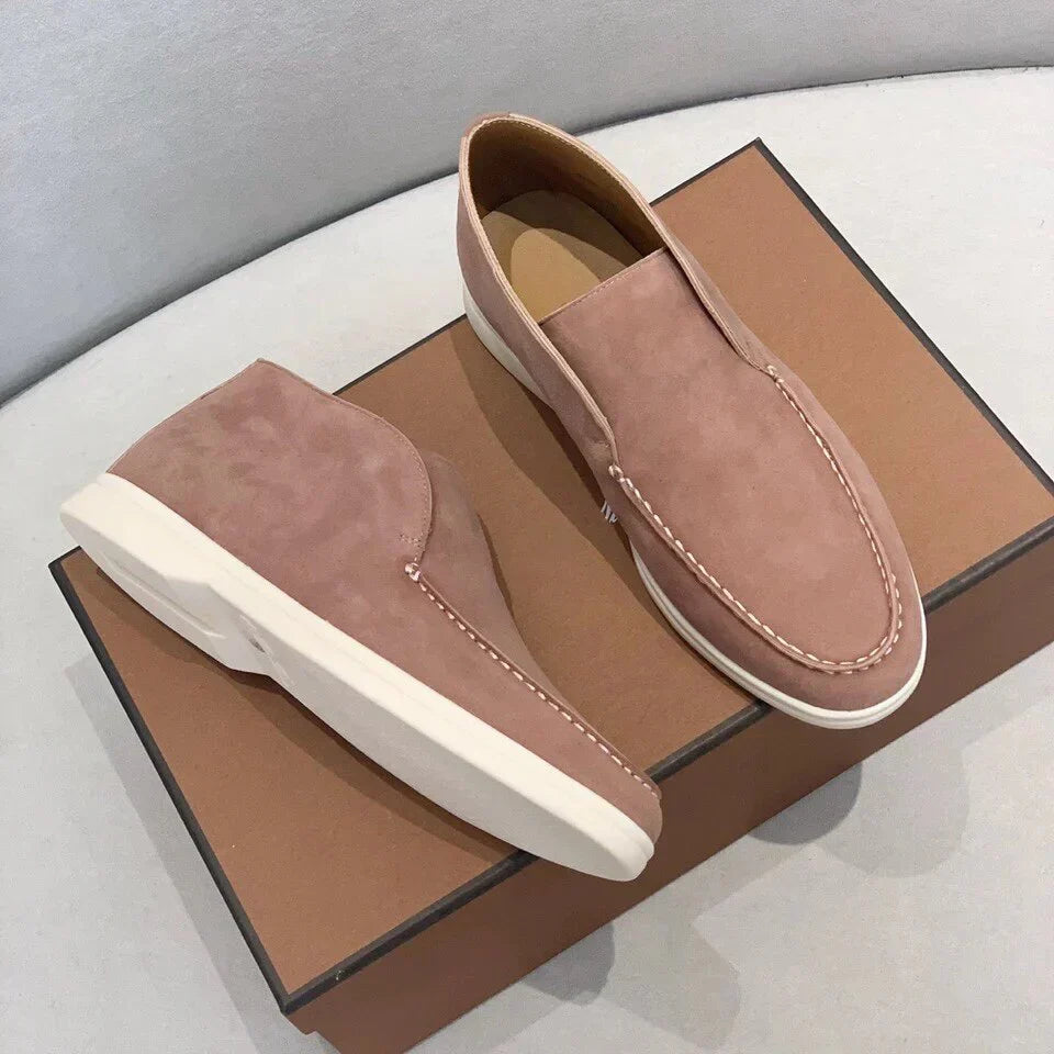 ANGELO™ - SCARPE MOCASSINO IN VELLUTO A COSTE