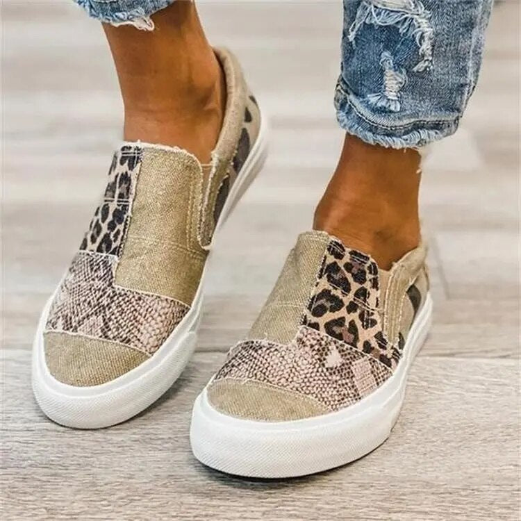 AMALFI | SCARPE DA GINNASTICA ALLA MODA CON STAMPA ANIMALIER | 50% DI SCONTO!